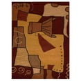 thumbnail image 5 of Rugsotic Carpets Hand Tufted Wool Eco-Friendly Area Rugs - 9'x12', Rectangle, Multicolor, Modern Contemporary Design, High Pile Handmade Anti Skid Rugs for Living Room, Bed Room (K00694), 5 of 5