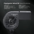 thumbnail image 3 of Flashpoint Wind 30 AC-Powered Studio Fan, 3 of 10