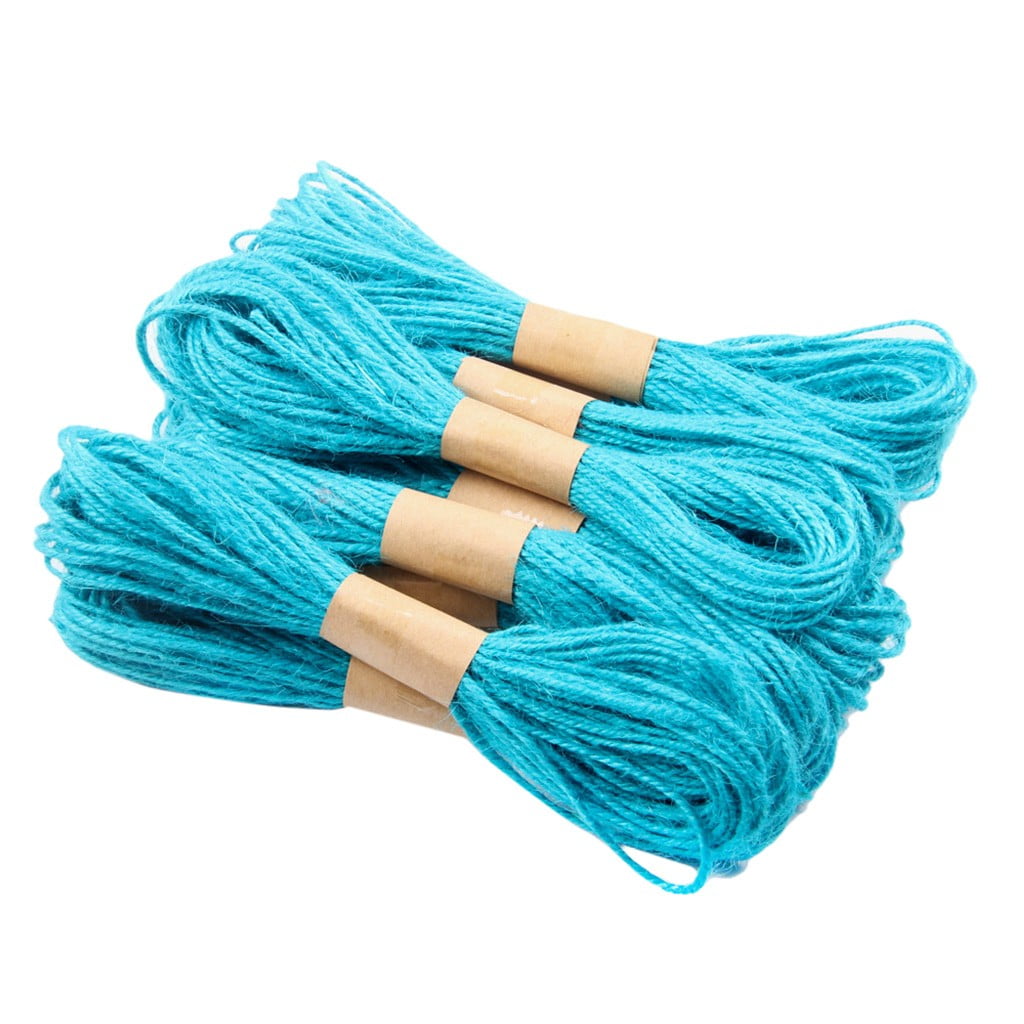 Color Hemp Rope DIY 2mm Linen Cord Photo Wall Craft Decoration Hemp