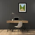 thumbnail image 3 of Eggers, Julie 15x18 Black Ornate Wood Framed with Double Matting Museum Art Print Titled - Italy-Tuscany Road lined with Italian cypress leading to a villa, 3 of 4