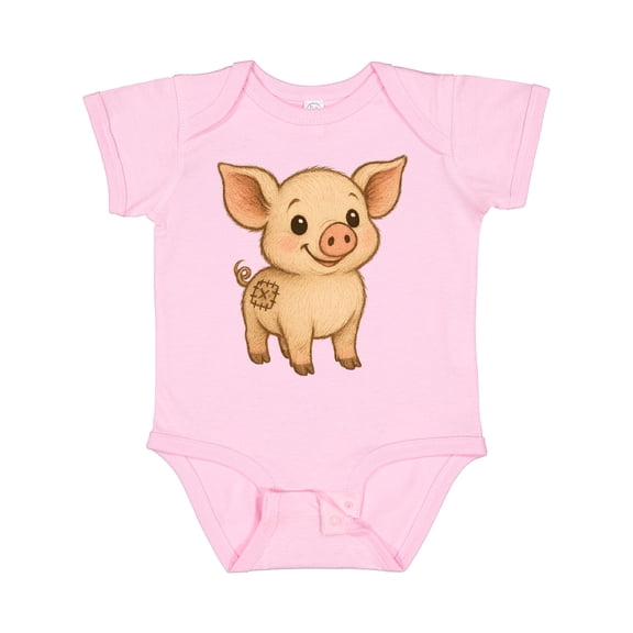 Inktastic Piglet Boys or Girls Baby Bodysuit