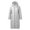 a-Silver8531, variant on VNKIDY Women Parkas Warm Lightweight Solid Color Cotton Padded Coats Slim Fit Long Sleeve Zipper Hooded Jacket For Autumn Winter Casual Outerwear