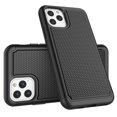 thumbnail image 2 of Tekcoo Cases for 2019 Apple iPhone 11 Pro Max 6.5", iPhone 11 6.1", iPhone 11 Pro 5.8", [Tmajor] Shock Absorbing [Black] Hybrid Rubber Silicone & Plastic Bumper Grip Cute Sturdy Hard Cases Cover, 2 of 6