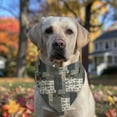 thumbnail image 2 of Dog Bandana 1 Pack,Brown Checkered Geometric and Floral Pattern Bandanas for Dogs,Cat Bandana,Small/ Large Dog Bandana 2 Size,Dog Bandanas, 2 of 6