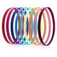 thumbnail image 3 of Diadema elástica de color caramelo para correr, accesorios para el cabello antideslizantes para fútbol, diademas deportivas para yoga, 3 of 5
