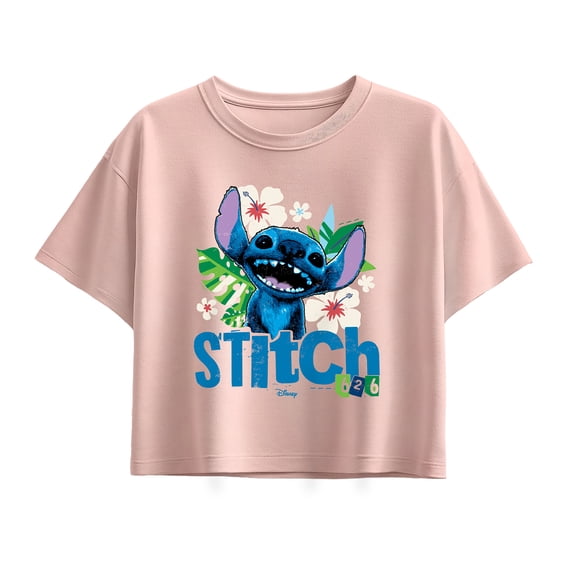 Lilo & Stitch - Poster Stitch - Youth Girls Boxy T-Shirt