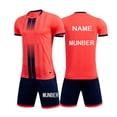 thumbnail image 3 of Conjuntos de camisetas para niños 2023, ropa de fútbol para hombres y niños, traje de manga corta, uniformes de fútbol para niños, chándal de fútbol, kit de camiseta, 3 of 5