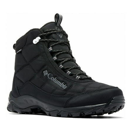 Columbia Firecamp Men's Winter Boots Color: City Gray Black Size: 12