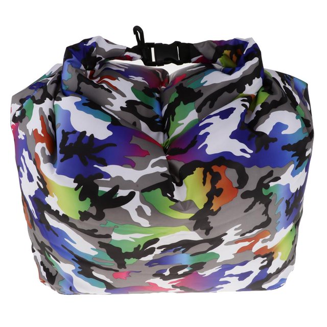 de Pesca Impermeable de Tela, Plegable y Duradero de Multifunción, Senderismo, Excursión y Camping, 3 Tamaño y Variedad de Color Multicolor multicolor