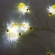 thumbnail image 4 of Guirnalda De Luces Led En Forma De Estrella Con Forma De Lgrima, Diseo Calado, Resistente Al Agua Para Uso Exterior, 100 Led, Luz Blanca Clida, Ideal Para Decoracin Navidea Y Salas De, UKHBMC, 4 of 9