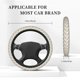 thumbnail image 3 of Balery Colored Armadillos Fundas elásticas antideslizantes para volante, funda protectora universal para hombre y mujer, 15 pulgadas, accesorios para coche., 3 of 6