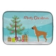 thumbnail image 1 of Carolines Treasures BB2971DDM Boxer Merry Christmas Tree Dish Drying Mat, 1 of 1