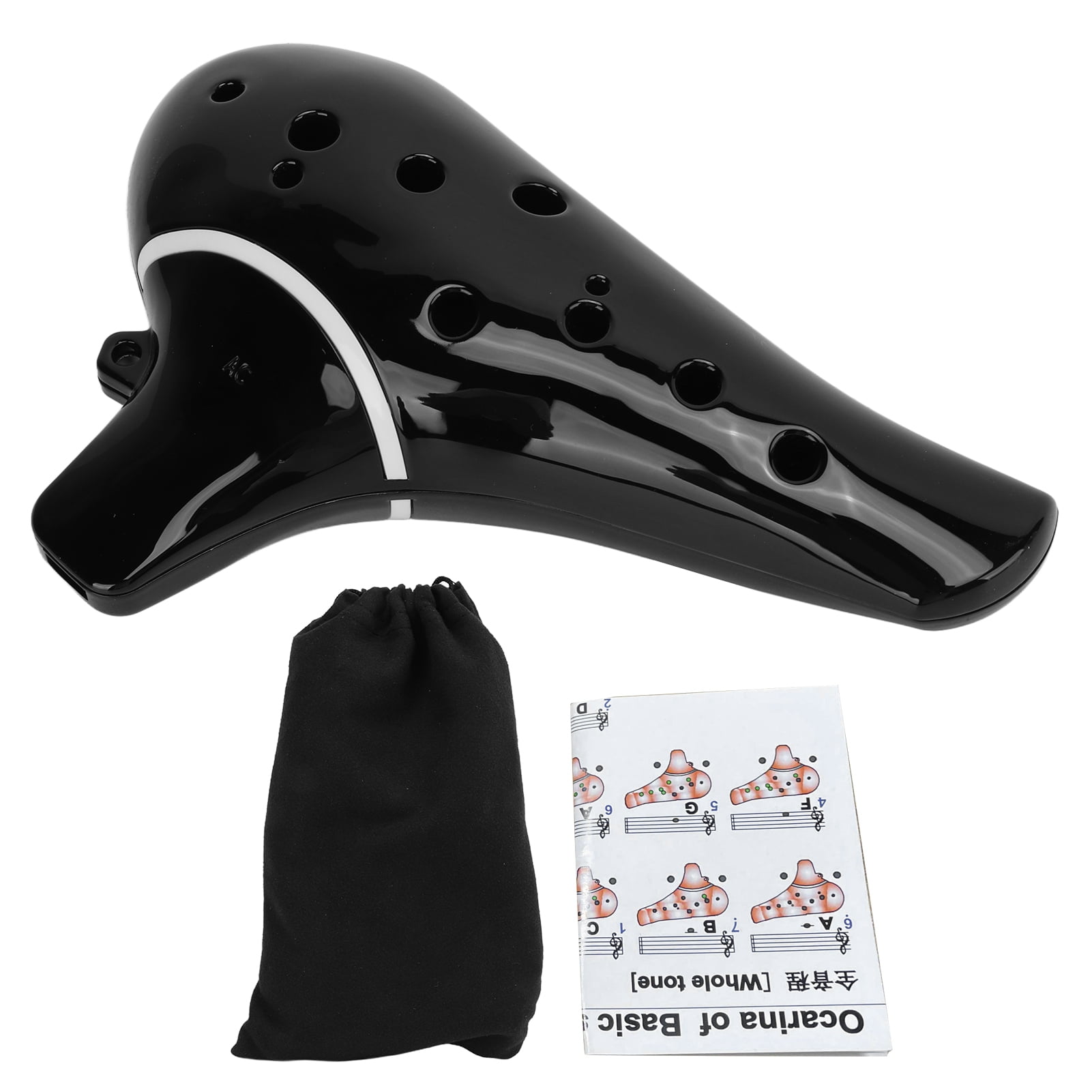 Ocarinas Instrument, Ocarina C Key Black For Playing