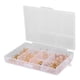thumbnail image 3 of Kit para hacer aretes con cuentas redondas, ganchos para aretes, juego de accesorios de joyería, oro KC, 3 of 14