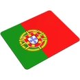 Flag of Portugal Mouse Pad with Rubber NonSlip Base 10x12 in