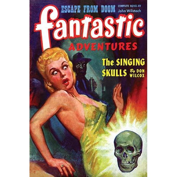 The Singing Skulls-Fine Art Canvas Print (20" x 30")