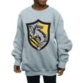 thumbnail image 3 of Harry Potter Girls Hufflepuff Crest Flat Sweatshirt, 3 of 5