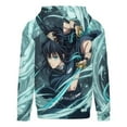 thumbnail image 6 of Demon Slayer Tokito Muichiro Kids Hoodie Cozy Hooded Sweatshirt Long Sleeve Sweater Tops Pullover Hoodies Boys Girls 6-8Y, 6 of 8