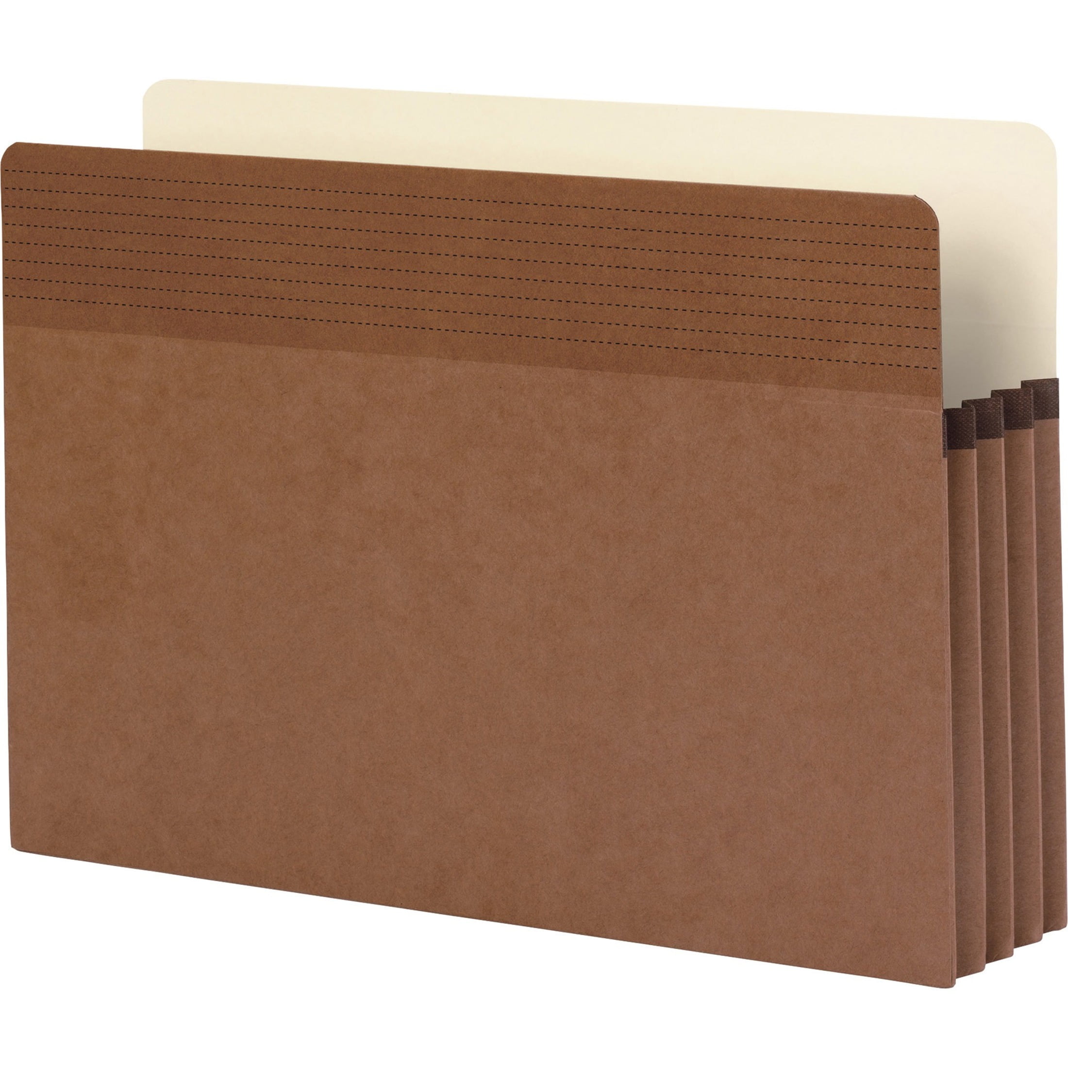 Business Source, BSN65794, Redrope Expanding File Pocket, 25 / Box, Redrope