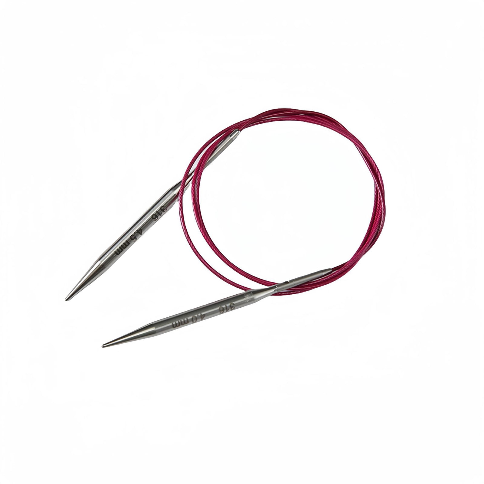 Stainless Interchangeable Crochet Needle Circular Knitting Needle Set Weaving Yarns Knitting Tool Weave Accessories Kits