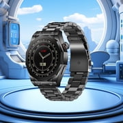 RKZDSR Multifunctional Smart Wearable Watch with HD Rectangular Screen, Wireless Magnetic Charging, NFC Access Control, Motion Recording, IP68 Water Resistance, and Bluetooth Function