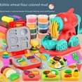 thumbnail image 1 of Máquina de fideos de barro de colores, juego de moldes de herramientas de plastilina, juguetes para niñas de jardín de infantes, 1 of 5