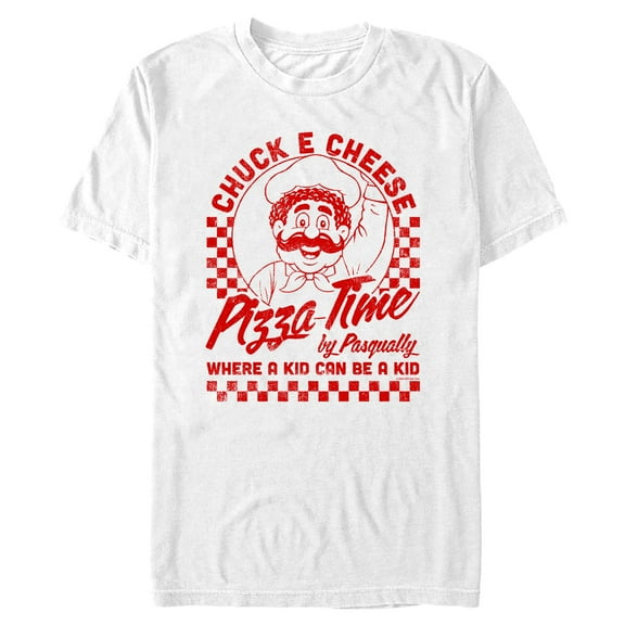 Mens Chuck E. Cheese Pizza Time by Pasqually T Shirt