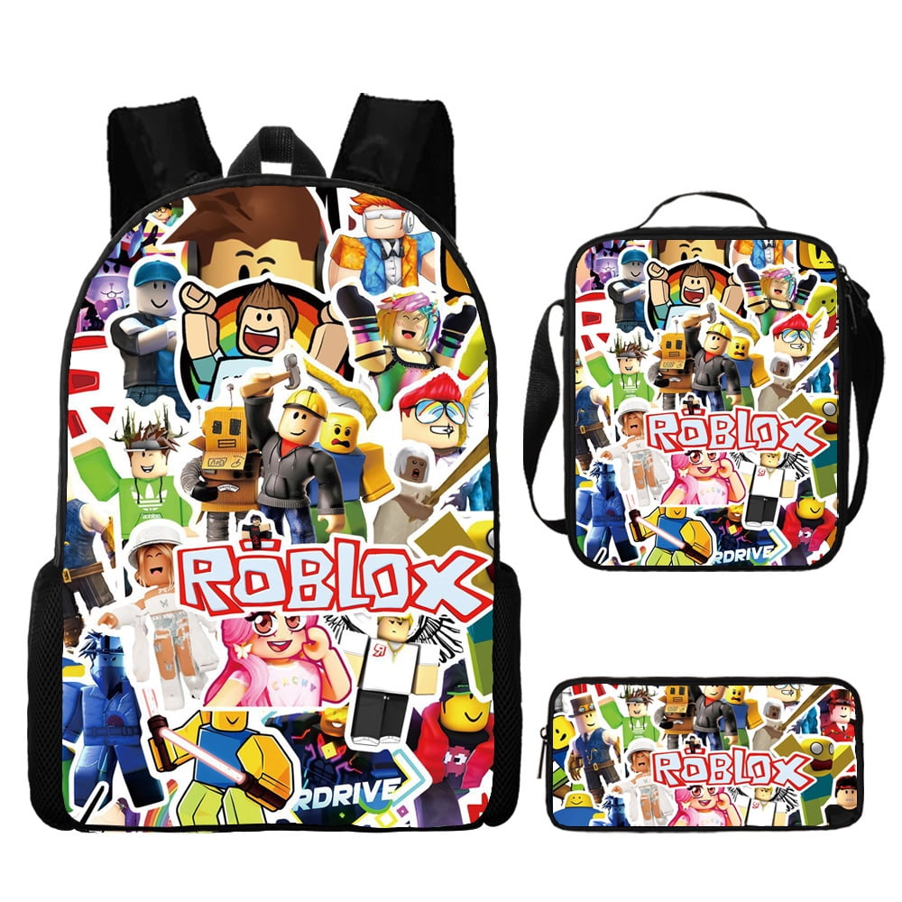 Roblox Backpack Black School Bag Anime School Bag Three Piece Backpack Abc165ee F6c5 49d4 A93c 