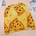 thumbnail image 6 of Fun Pizza Women's Floral Printed Sweatshirt Long Sleeve Crewneck Casual Loose Vintage Graphic Pullover Tops, 6 of 7