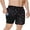 Pink Shark, variant on Zando Mens Swim Trunks with Compression Liner Quick Dry Beach Shorts for Mens Bathing Suit Black Blue Gradient M