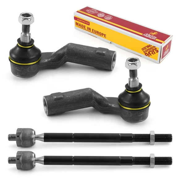 Metrix Premium Chassis Parts - 4 PC Inner & Outer Tie Rod End Kit Fits 2009-2013 Mazda 3 Sport, 2004-2013 Mazda 3, 2006-2017 Mazda 5, Replacement EV800024, ES800026, ES800025