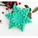 thumbnail image 5 of Molde de silicona con forma de copo de nieve de Navidad para jabón derretido de cera de caramelo de Chocolate, vela Oreo, resina de arcilla, jabón, pasta de goma, herramienta de decoración de pasteles Fondant Ormromra JQWJ173, 5 of 7