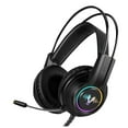 thumbnail image 2 of Wired Stereo Gaming Headset - Double 3.5mm+USB Over-Ear Headphone, 40mm Drivers & Noise-Cancelling Microphone, Ideal for Gamers, 2 of 6