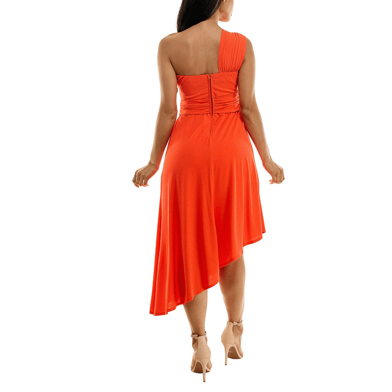 Premier Amour Sleeveless Fit Flare Dress ORANGE 10