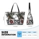 thumbnail image 4 of Fotbe Skulls Roses Bolsa de Viaje para Playa - Resistente al Agua, Bolsa Tote de Gran Capacidad y Ligera con 7 Bolsillos para Mujeres y Hombres, 4 of 7