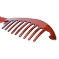 thumbnail image 4 of LQQBOX Interlocking Banana Combs Stretch Flexible Hair Combs Clips Flexible Ponytail Hair Clincher Hair Accessories for Women and Girls 2 Pcs Brown and Black, 4 of 8