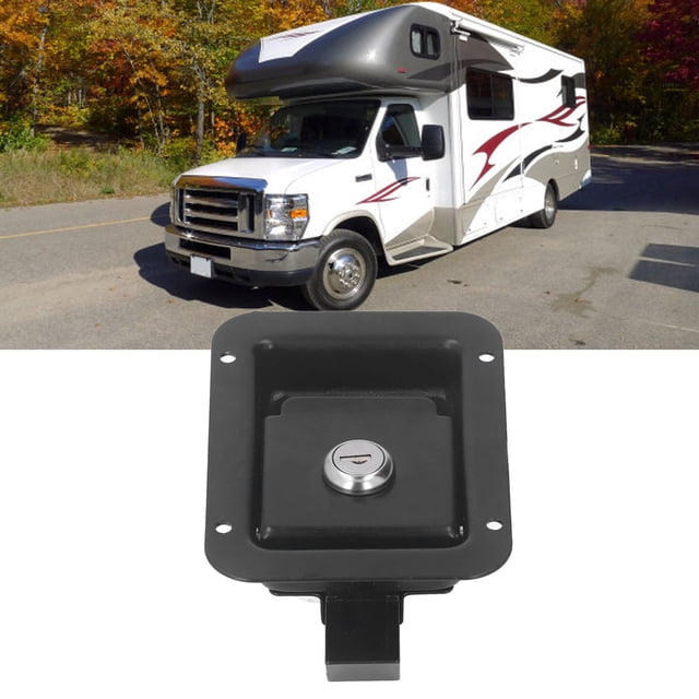 Cerradura para remolque de viaje cerradura versátil de acero inoxidable para vehículos recreativos ANGGREK Otros