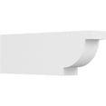thumbnail image 1 of Ekena Millwork RFTP05X10X30ALP 10 x 5 x 30 in. Queue de Chevron en PVC de Qualité Architecturale Standard, 1 of 1
