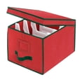 thumbnail image 3 of Whitmor Christmas Light Box - Holds 800 Lights - Red with Green Trim for Adults, 3 of 3