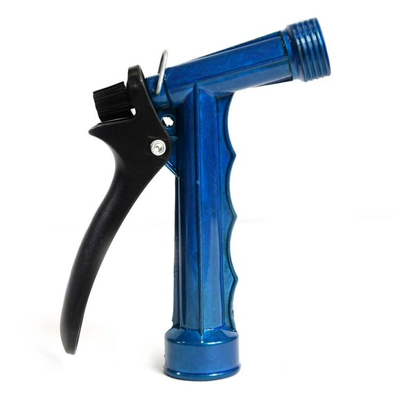 Thrifco 4400377 4-1/2 Inch Threads Back Trigger Metal Nozzle Replaces Orbit 58094N