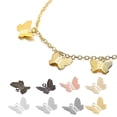 thumbnail image 2 of 100x Jewelry Making Pendants Multi-color Butterfly Charms For Necklace Bracelets, 2 of 5