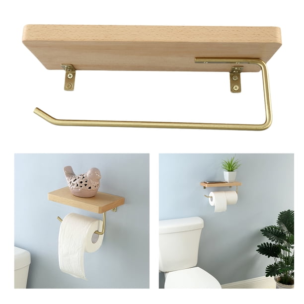 Soporte de toal de papel para colgar en Soporte de papel para Soporte de toal para inodoro perfecl sujetador de papel