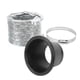 thumbnail image 1 of Kit De Embudo De Tubo De Entrada De Aire Turbo, Estilo Universal De Fibra De Carbono, Tubo De Entrada De Aire Compacto Resistente Al Desgaste Para Parachoques Delantero, Fácil, 1 of 7