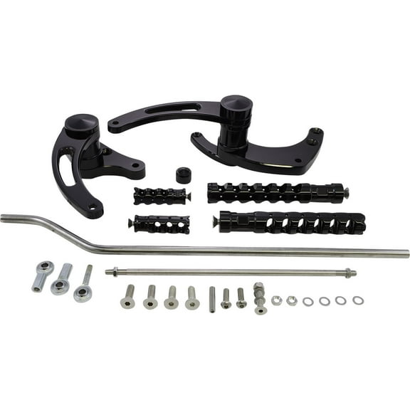 Accutronix AK Slotted Muzzle Brake Black Forward Controls (FC102-SSAKB)