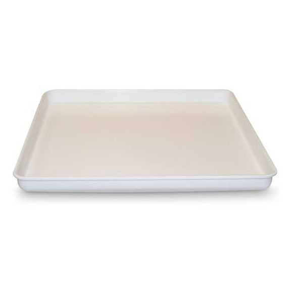 Mfg Tray Tray, 24.25 in L, Fiberglass, White 6021012232