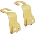 thumbnail image 1 of Car Seat Headrest Hooks, 2Pack Car Storage Headrest Hooks-orange, 1 of 2