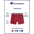 thumbnail image 3 of Champion Boys’ Softest Touch Classic Boxer Briefs, 5 Pack, Sizes XS–XL, 3 of 5