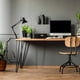 thumbnail image 3 of 32 inch Swing Arm Desk Lamp with Metal Clamp, Black Finish, 3 of 7