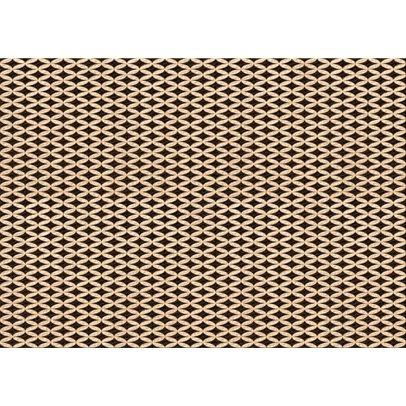 Ahgly Company Machine Washable Indoor Rectangle Transitional Bakers Brown Area Rugs, 8' x 12'