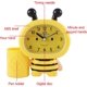 thumbnail image 4 of Reloj despertador analógico, reloj despertador de viaje, pequeño despertador para niños, reloj de noche para dormitorio, sala de estar, oficina, 4 of 5